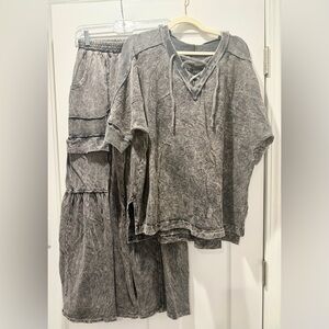 New J Her black mineral wash set